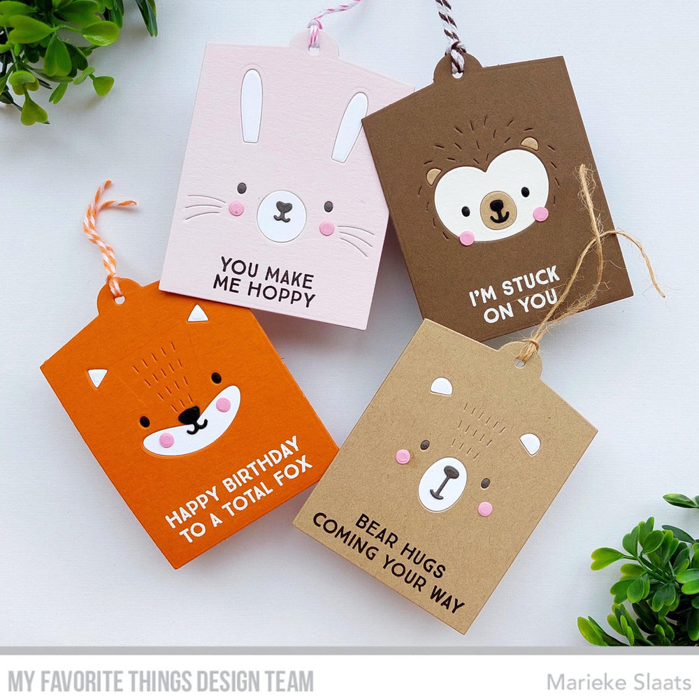 My Favorite Things Woodland Words Clear Stamps (CS-681) (OUTLET)