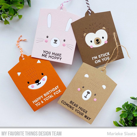 My Favorite Things Woodland Words Clear Stamps (CS-681) (OUTLET)