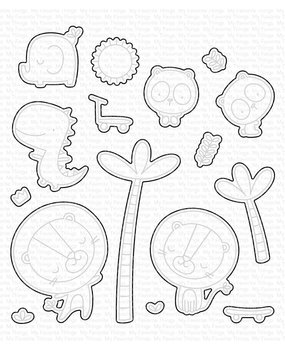 My Favorite Things Jungle Fun Die-namics (MFT-2271) (OUTLET)