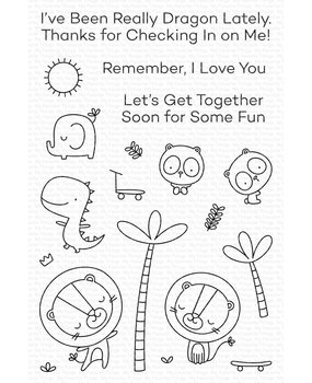 My Favorite Things Jungle Fun Clear Stamps (CS-677) (OUTLET)