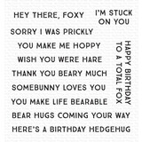 My Favorite Things Woodland Words Clear Stamps (CS-681) (OUTLET)