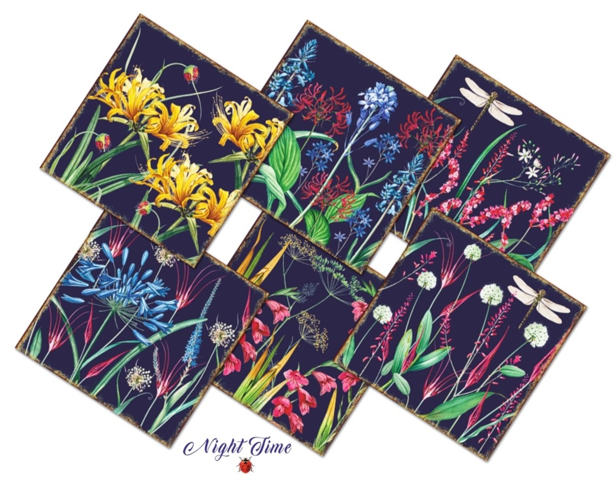 Decorer Nighttime 8x8 Inch Paper Pack (DECOR-B39-437) (OUTLET)