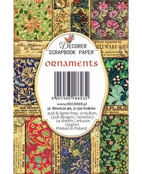 Decorer Ornaments Mini Paper Pack (DECOR-M106) (OUTLET)