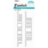 Studio Light Love Sentiments Cutting Dies (SL-ES-CD216) (OUTLET)