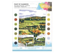 Docrafts Artiste Paint By Numbers Steam Landscape (DOA 550711)