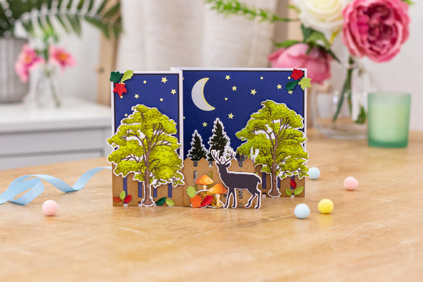 Gemini 3D Scene Builder Woodland Beauty Stamp & Die (GEM-STD-3DSB-WB) (DISCONTINUED) Gemini 3D Scene Builder Woodland Beauty Stamp & Die (GEM-STD-3DSB-WB) (DISCONTINUED)