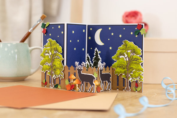Gemini 3D Scene Builder Woodland Beauty Stamp & Die (GEM-STD-3DSB-WB) (DISCONTINUED) Gemini 3D Scene Builder Woodland Beauty Stamp & Die (GEM-STD-3DSB-WB) (DISCONTINUED)