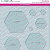 CarlijnDesign Stencil Hexagons (CDSC-0020) (DISCONTINUED)