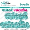 CarlijnDesign Dies Vriend Vriendin (CDSN-0177) (DISCONTINUED)
