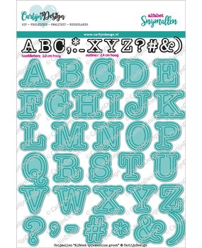 CarlijnDesign Alphabet Typewriter Large (CDSN-0169) (DISCONTINUED)