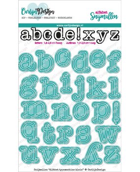 CarlijnDesign Alphabet Typewriter Small (CDSN-0170) (DISCONTINUED)