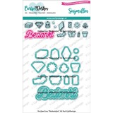 CarlijnDesign Snijmallen Bedankjes (CDSN-0162) (DISCONTINUED)