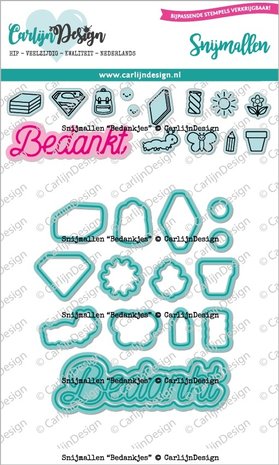 CarlijnDesign Dies Bedankjes (CDSN-0162) (DISCONTINUED)