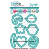CarlijnDesign Dies Outline Alphabet Addon (CDSN-0168) (DISCONTINUED)