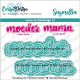 CarlijnDesign Snijmallen Moeder Mama (CDSN-0174) (DISCONTINUED)