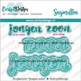 CarlijnDesign Snijmallen Jongen Zoon (CDSN-0172) (DISCONTINUED)