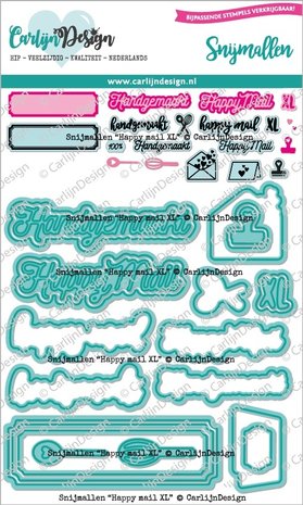 CarlijnDesign Dies Happy Mail XL (CDSN-0161) (DISCONTINUED)