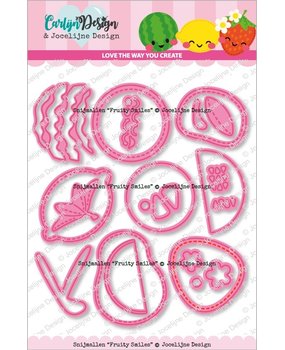 CarlijnDesign Snijmallen Fruity Smiles (CDJD-0029) (DISCONTINUED)