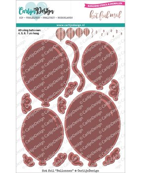 CarlijnDesign Hot Foil Ballonnen (CDHF-0008) (OUTLET)