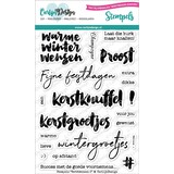 CarlijnDesign Stempels Kerstwensen 2 (CDST-0067) (DISCONTINUED)
