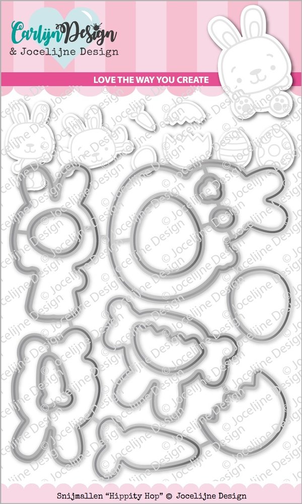 CarlijnDesign Dies Hippity Hop (CDJD-0006) (DISCONTINUED) CarlijnDesign Dies Hippity Hop (CDJD-0006) (DISCONTINUED)