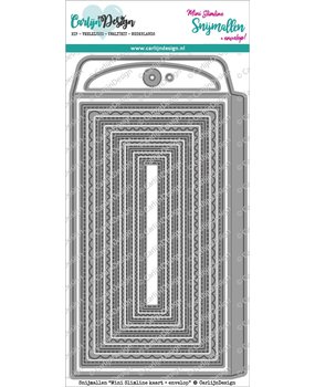 CarlijnDesign Snijmallen Mini Slimline Kaart + Envelop (CDSN-0110) (DISCONTINUED) CarlijnDesign Snijmallen Mini Slimline Kaart + Envelop (CDSN-0110) (DISCONTINUED)