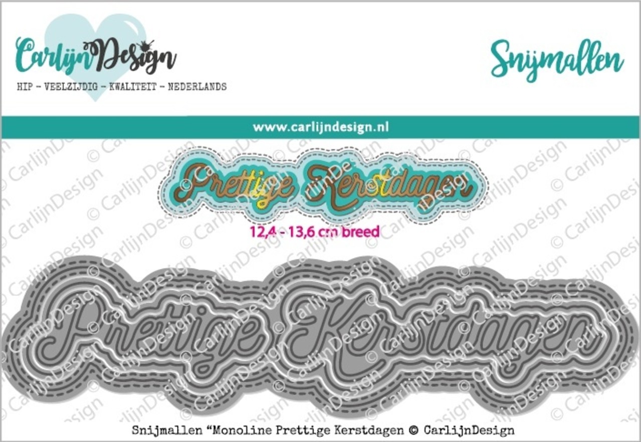 CarlijnDesign Snijmallen Monoline Prettige Kerstdagen (CDSN-0115) (DISCONTINUED) CarlijnDesign Snijmallen Monoline Prettige Kerstdagen (CDSN-0115) (DISCONTINUED)