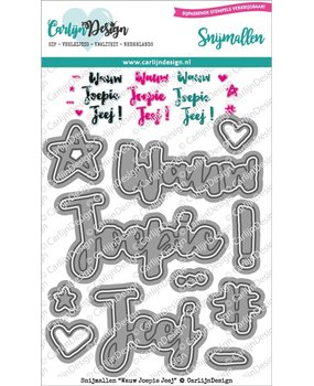 CarlijnDesign Dies Wauw Joepie Jeej (CDSN-0117) (DISCONTINUED)