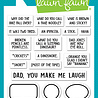 Lawn Fawn Dad Jokes Clear Stamps (LF2863) (OUTLET) Lawn Fawn Dad Jokes Clear Stamps (LF2863) (OUTLET)