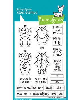 Lawn Fawn Dream Big Clear Stamps (LF2869) (OUTLET) Lawn Fawn Dream Big Clear Stamps (LF2869) (OUTLET)