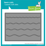 Lawn Fawn Stitched Wavy Backdrop: Landscape Dies (LF2889) (OUTLET)