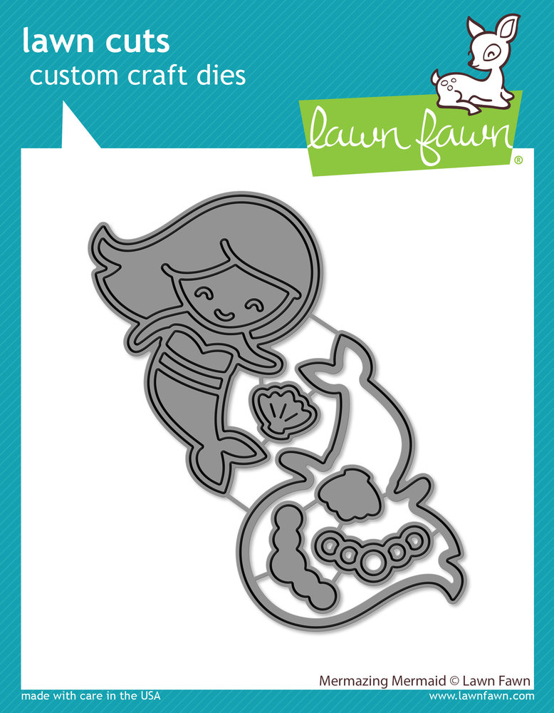 Lawn Fawn Mermazing Mermaid Dies (LF2881) (OUTLET)