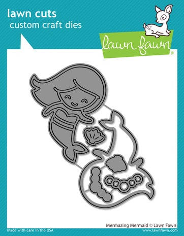 Lawn Fawn Mermazing Mermaid Dies (LF2881) (OUTLET)