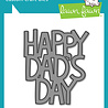 Lawn Fawn Giant Happy Dad's Day Dies (LF2885) (OUTLET) Lawn Fawn Giant Happy Dad's Day Dies (LF2885) (OUTLET)