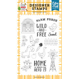 Echo Park Wild And Free Clear Stamps (FF280046) (OUTLET)