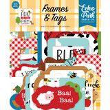 Echo Park Fun On The Farm Frames & Tags (FF280025) (OUTLET)
