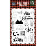 Echo Park Stay Wild Clear Stamps (COW281043) (DISCONTINUED)