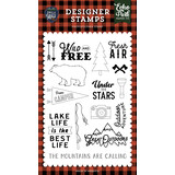 Echo Park Fresh Air Clear Stamps (COW281044) (OUTLET)