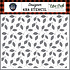 Forest Leaves Stencil (COW281035) (OUTLET)