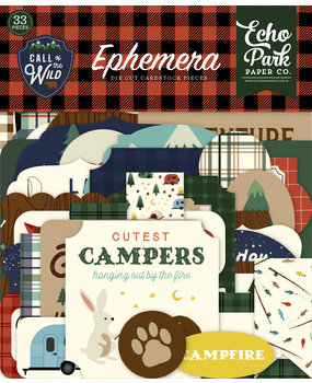 Echo Park Call Of The Wild Ephemera (COW281024) (DISCONTINUED)