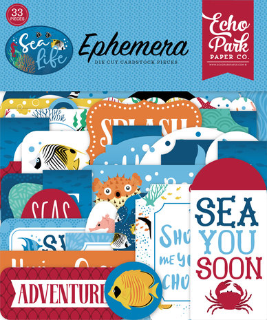 Echo Park Sea Life Ephemera (SL279024) (DISCONTINUED)