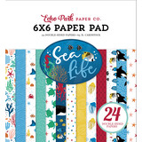 Echo Park Sea Life 6x6 Inch Paper Pad (SL279023) (DISCONTINUED)