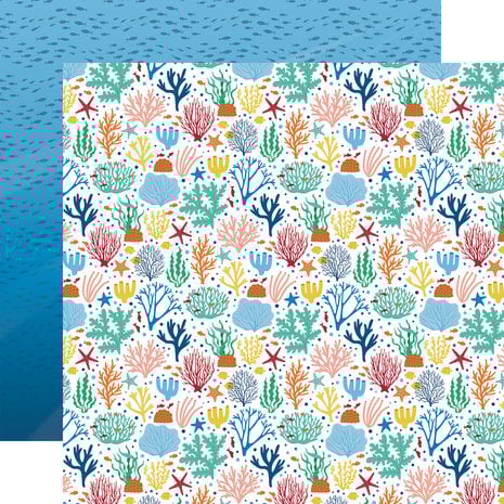 Echo Park Sea Life 6x6 Inch Paper Pad (SL279023) (OUTLET)