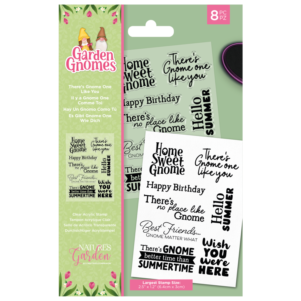 Crafter's Companion Clear Stamps - Summer Garden