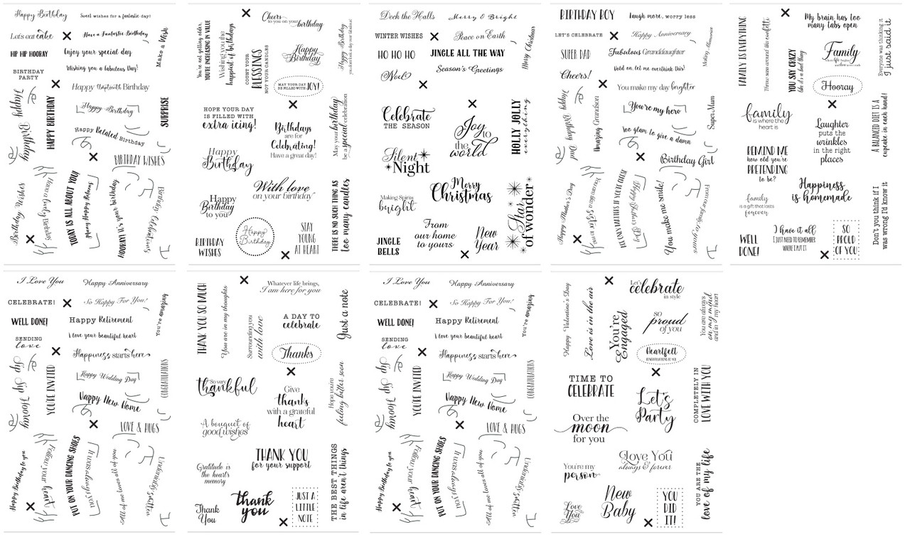 Crafter's Companion Say it with Style by Crafter's Companion (CC-BOX-SAYWST) (OUTLET)