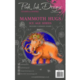 Pink Ink Designs Mammoth Hugs A5 Clear Stamp (PI171) (OUTLET)