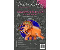 Pink Ink Designs Mammoth Hugs A5 Clear Stamp (PI171)