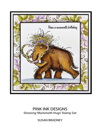 Pink Ink Designs Mammoth Hugs A5 Clear Stamp (PI171) (OUTLET) Pink Ink Designs Mammoth Hugs A5 Clear Stamp (PI171) (OUTLET)