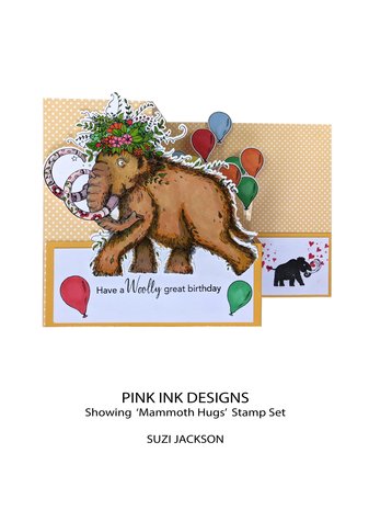 Pink Ink Designs Mammoth Hugs A5 Clear Stamp (PI171) (OUTLET) Pink Ink Designs Mammoth Hugs A5 Clear Stamp (PI171) (OUTLET)