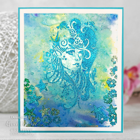 Creative Expressions Stencil 7x7 Inch Star Flower (CEST072) (OUTLET) Creative Expressions Stencil 7x7 Inch Star Flower (CEST072) (OUTLET)